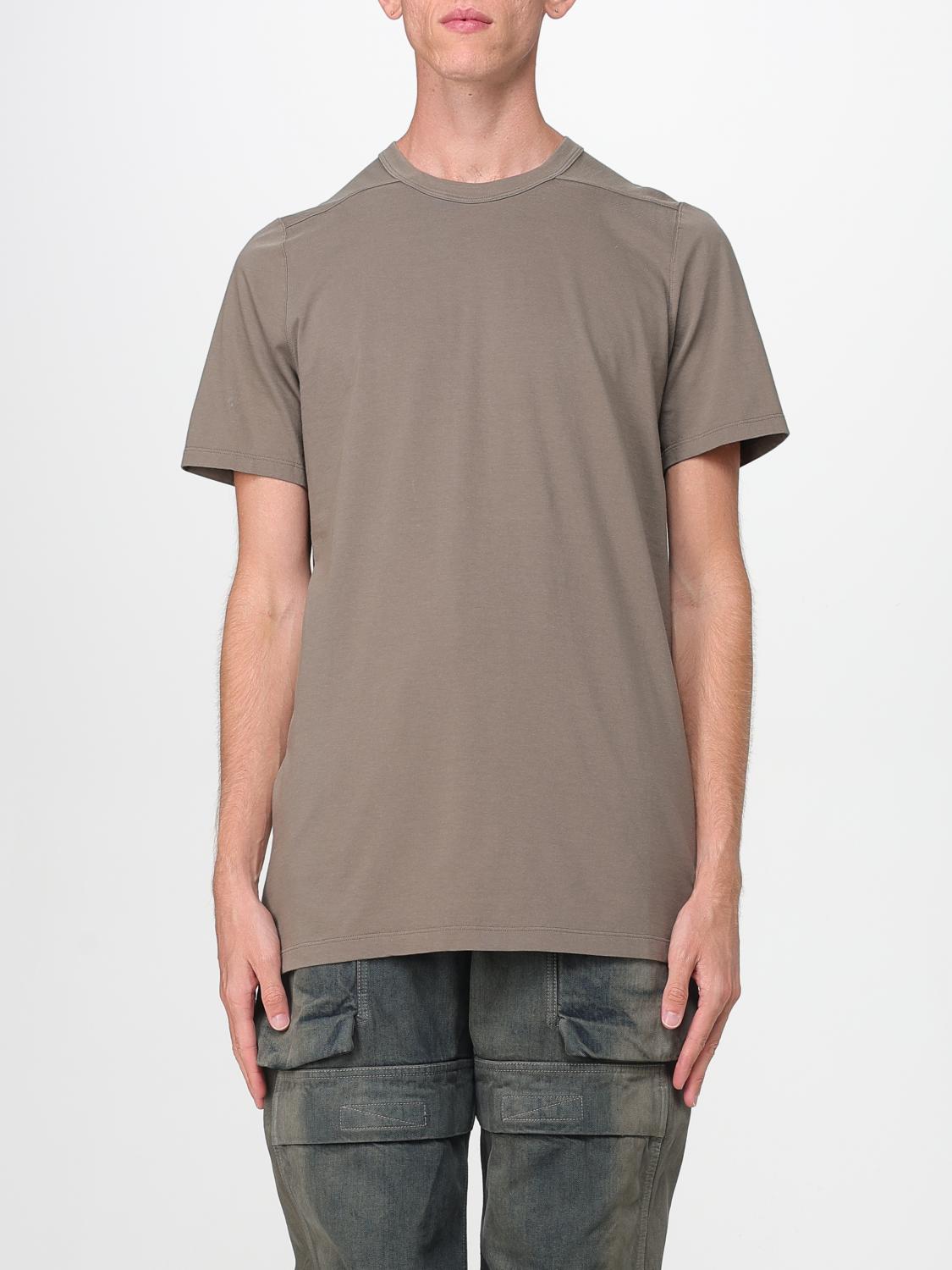 Rick Owens T-shirt  Men Color Camel In Brown