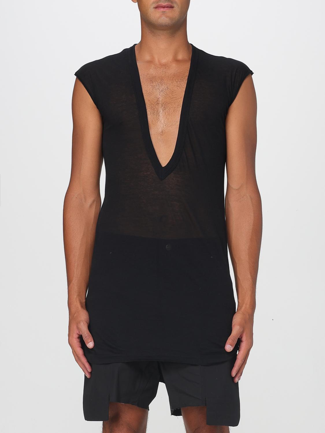 Rick Owens Black Champion Edition Dylan T-shirt In Black