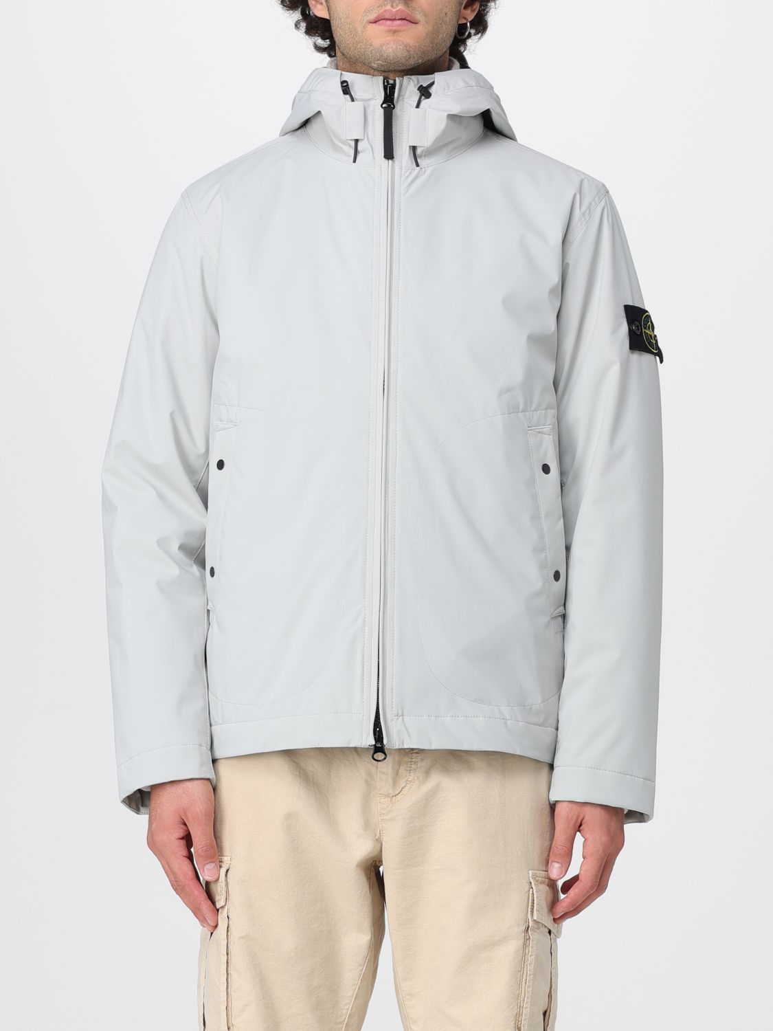 Stone Island Jacket  Men Color Grey In Gray
