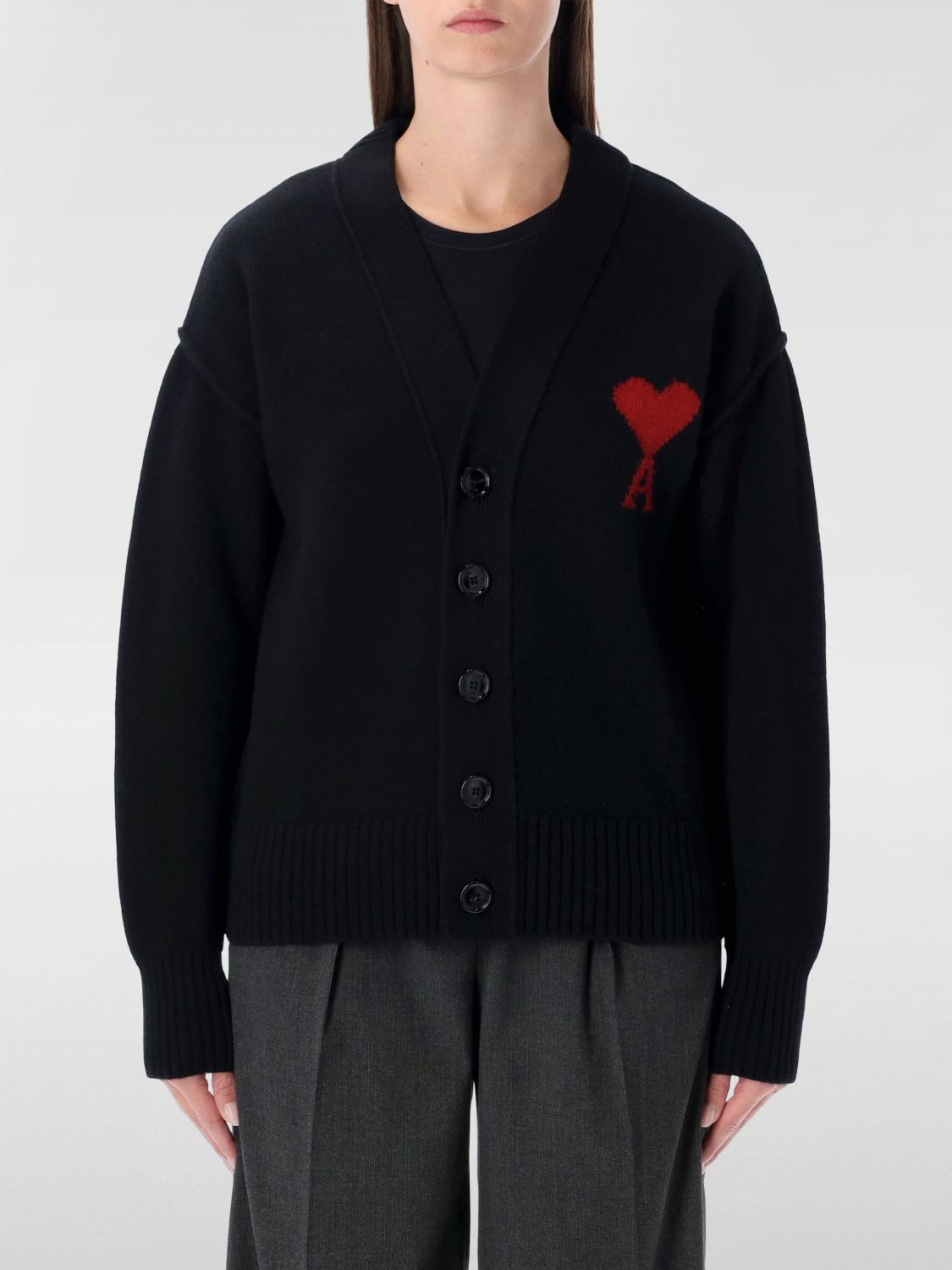 AMI PARIS Pullover Herren Farbe Schwarz