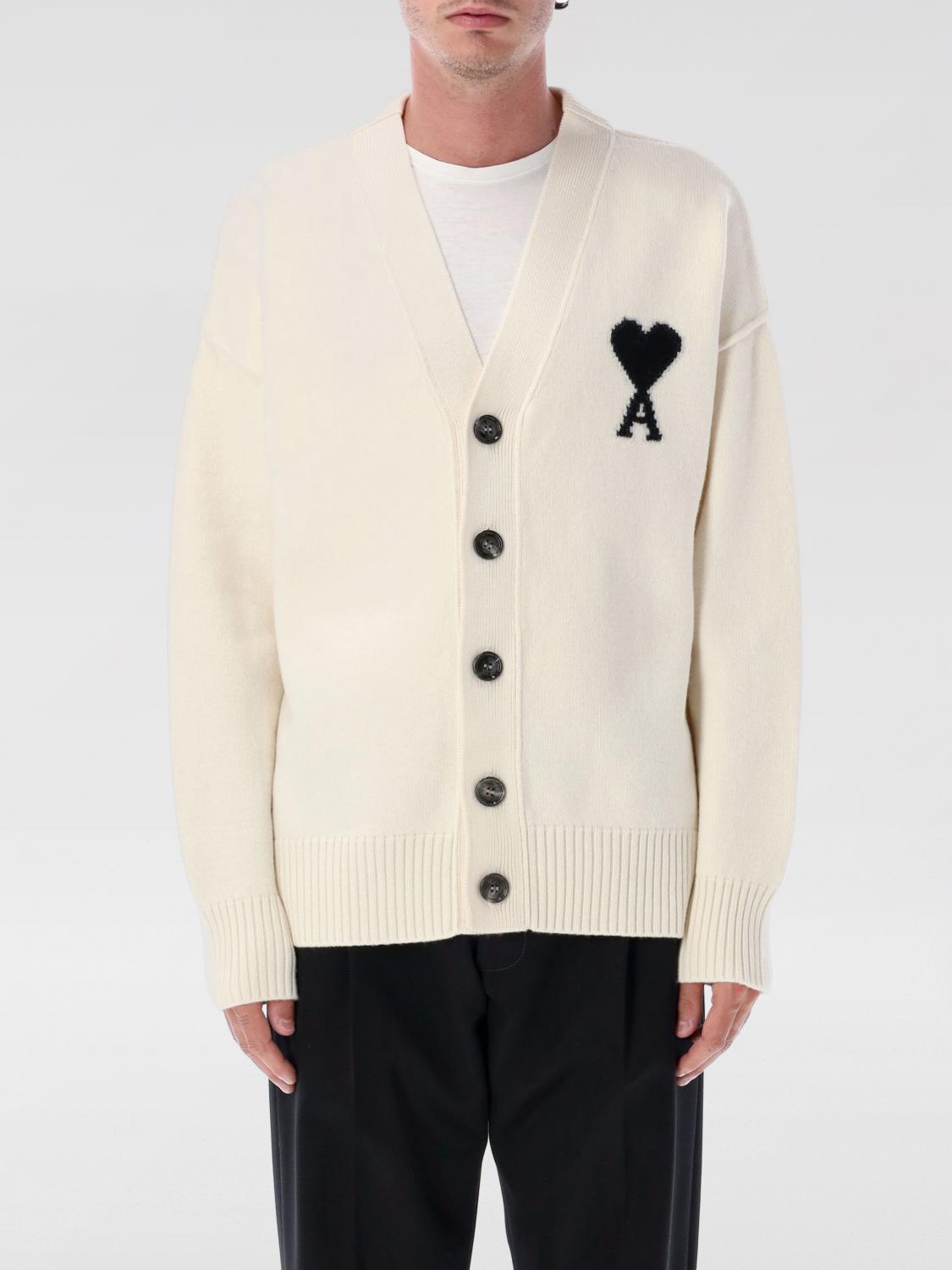 Ami Alexandre Mattiussi Ami Paris Sweaters In White