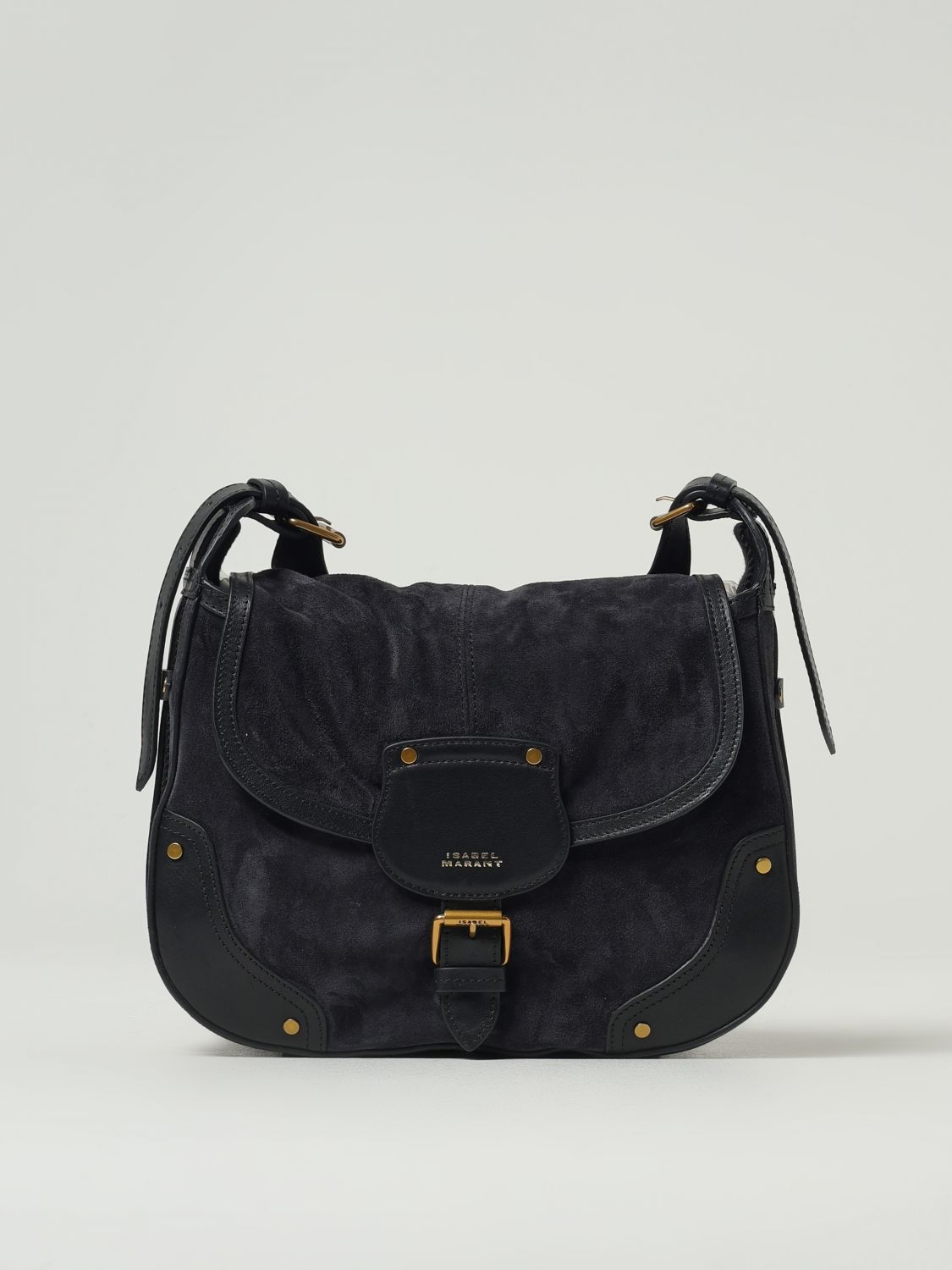 Isabel Marant Sierra Shoulder Bag In Black