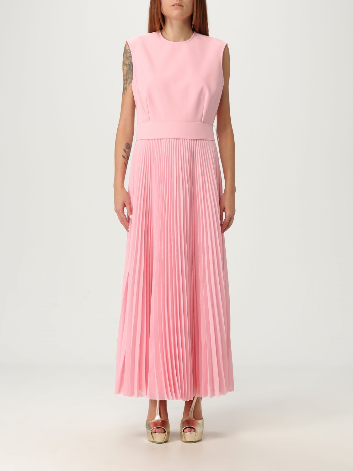 Solace London Pink Sophie Mini Dress In Pink
