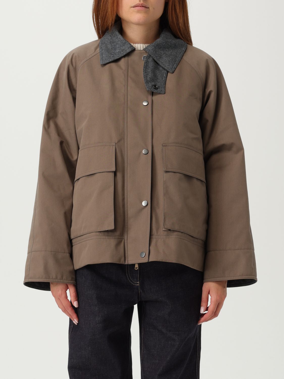 Brunello Cucinelli Blazer  Woman Color Brown