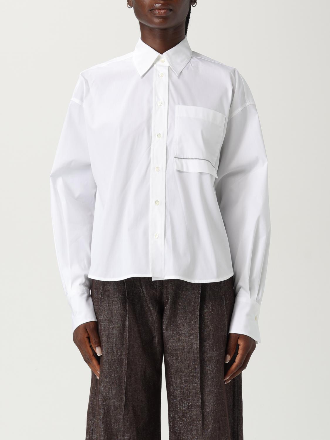 Brunello Cucinelli Shirt  Woman Color White