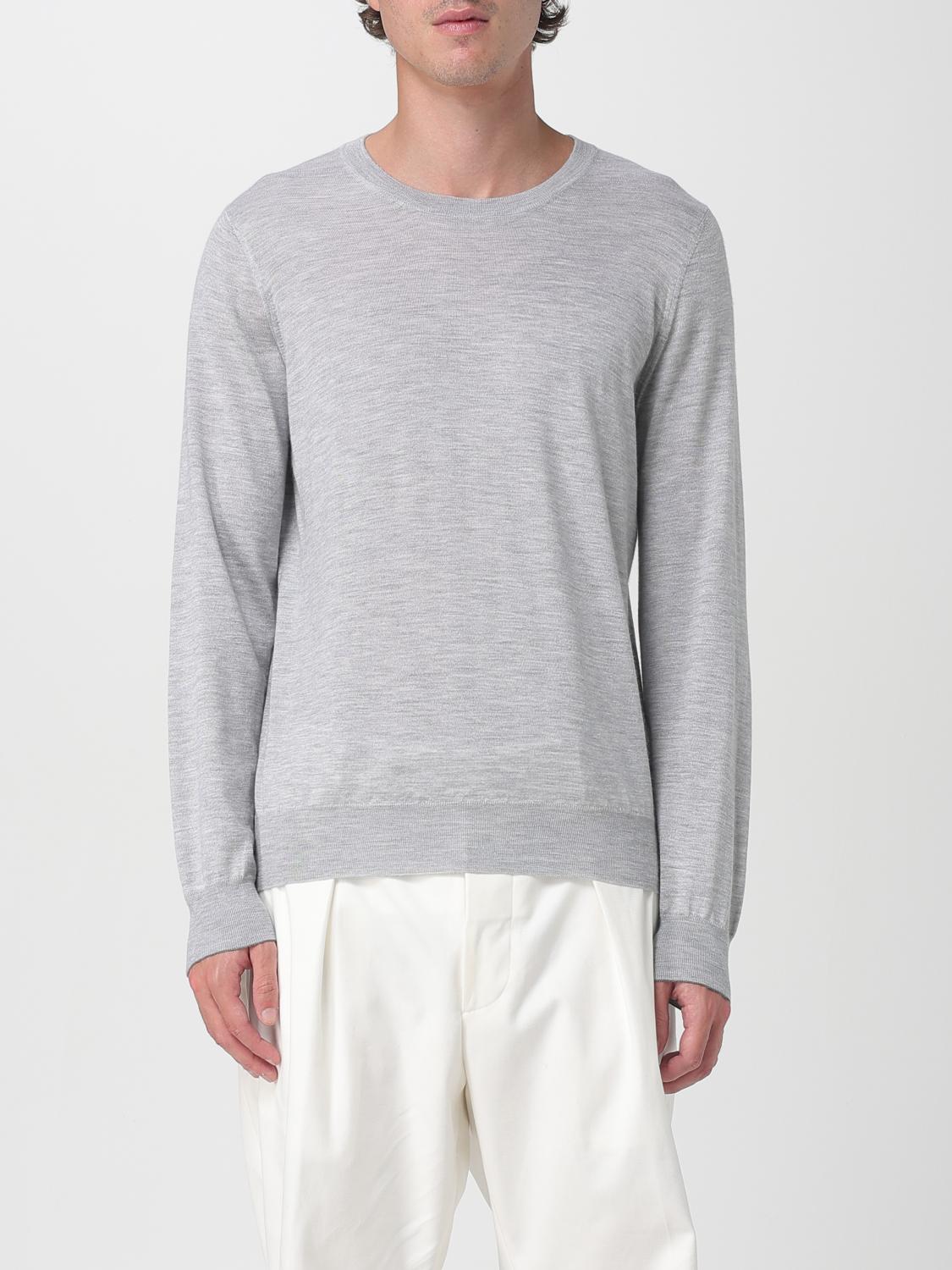 Brunello Cucinelli Sweater Men Color Grey 2 In Gray