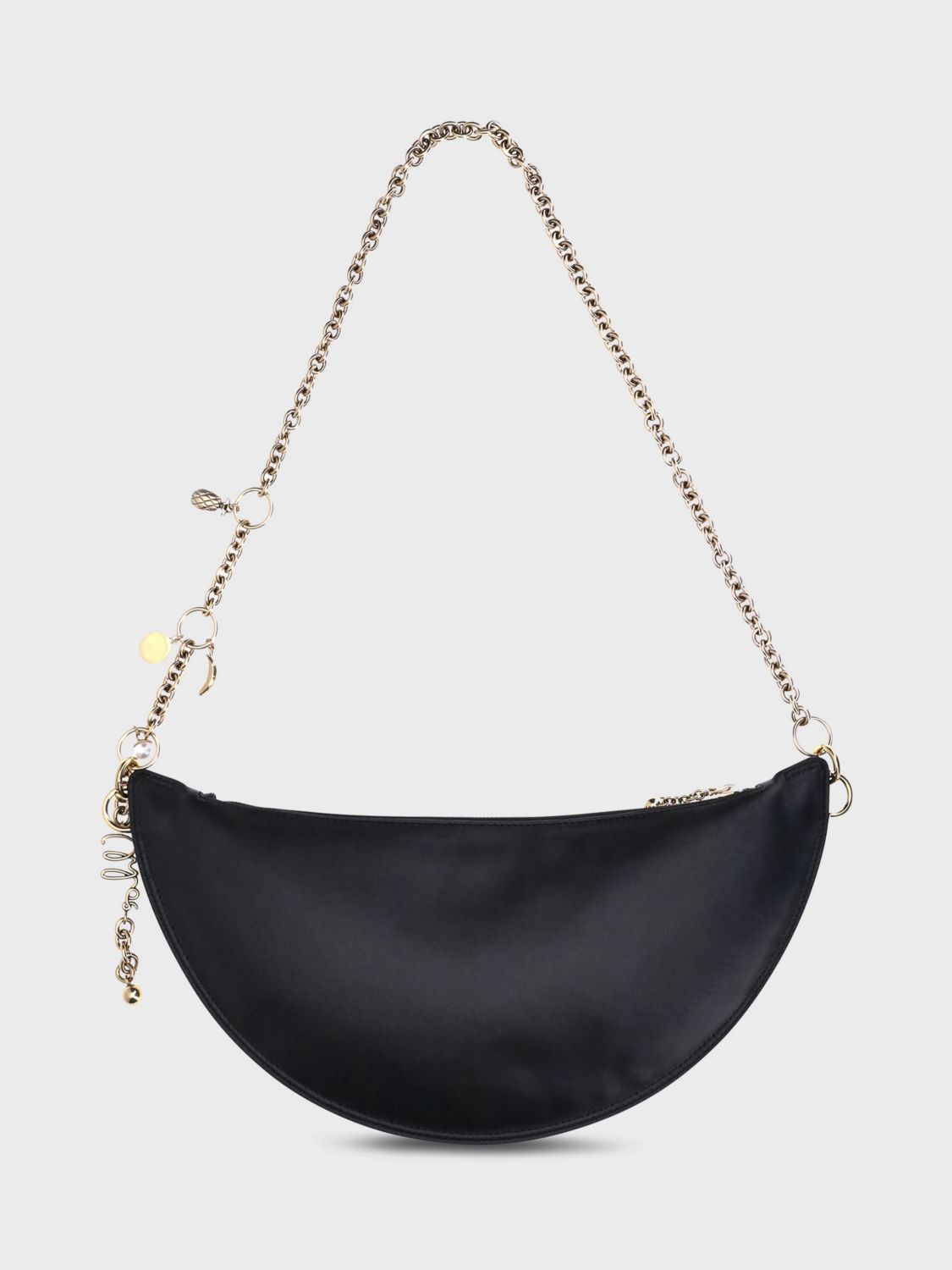 Chloé Icons Leather Shoulder Bag In Black