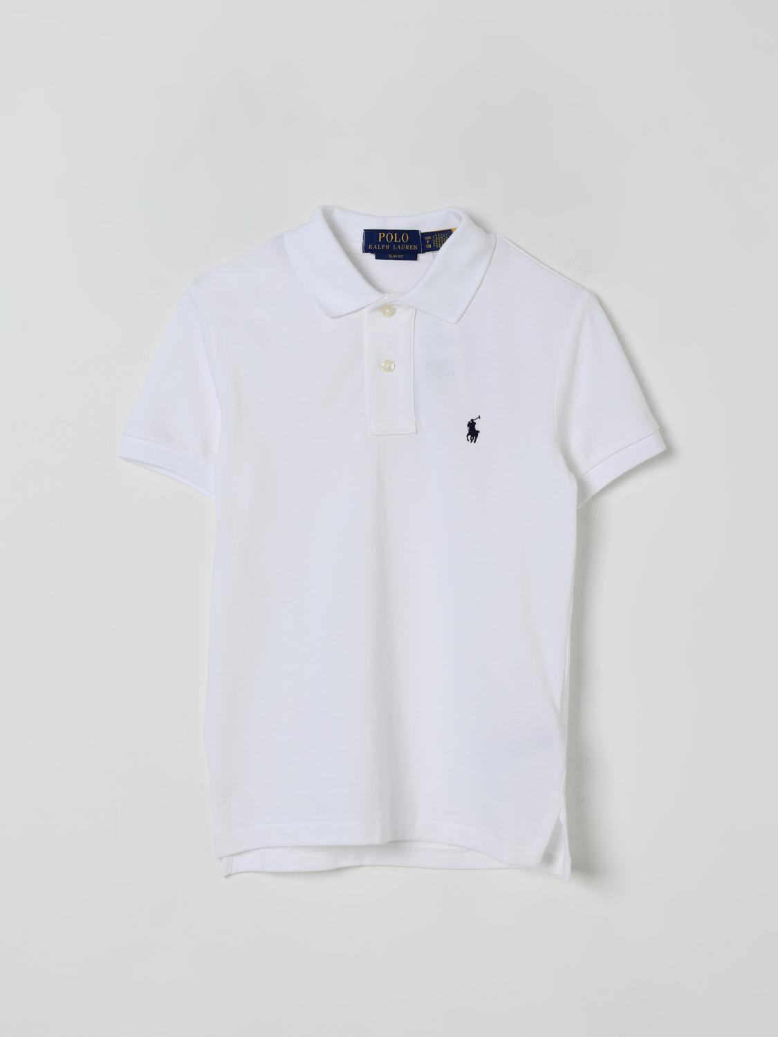 Polo Ralph Lauren Ralph Lauren Kids Logo Embroidered Short In White