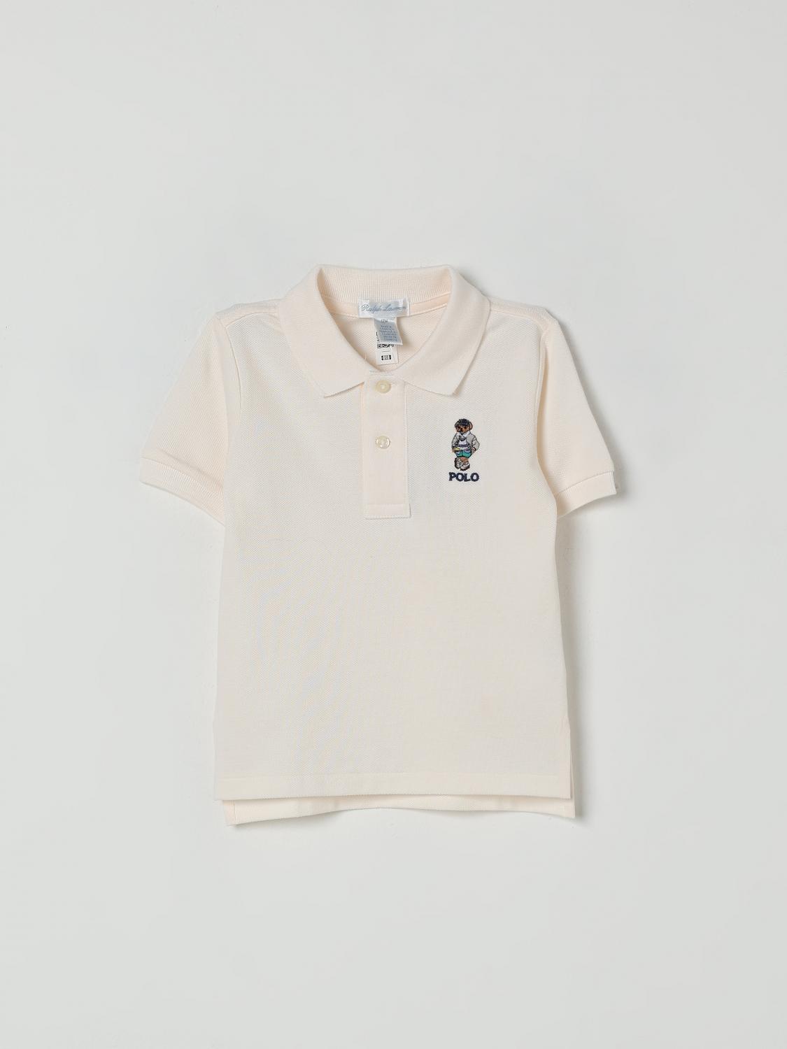 Polo in cotone con logo Polo Ralph Lauren
