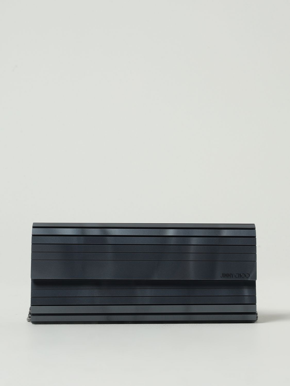 Jimmy Choo Sweetie Clutch In Gray