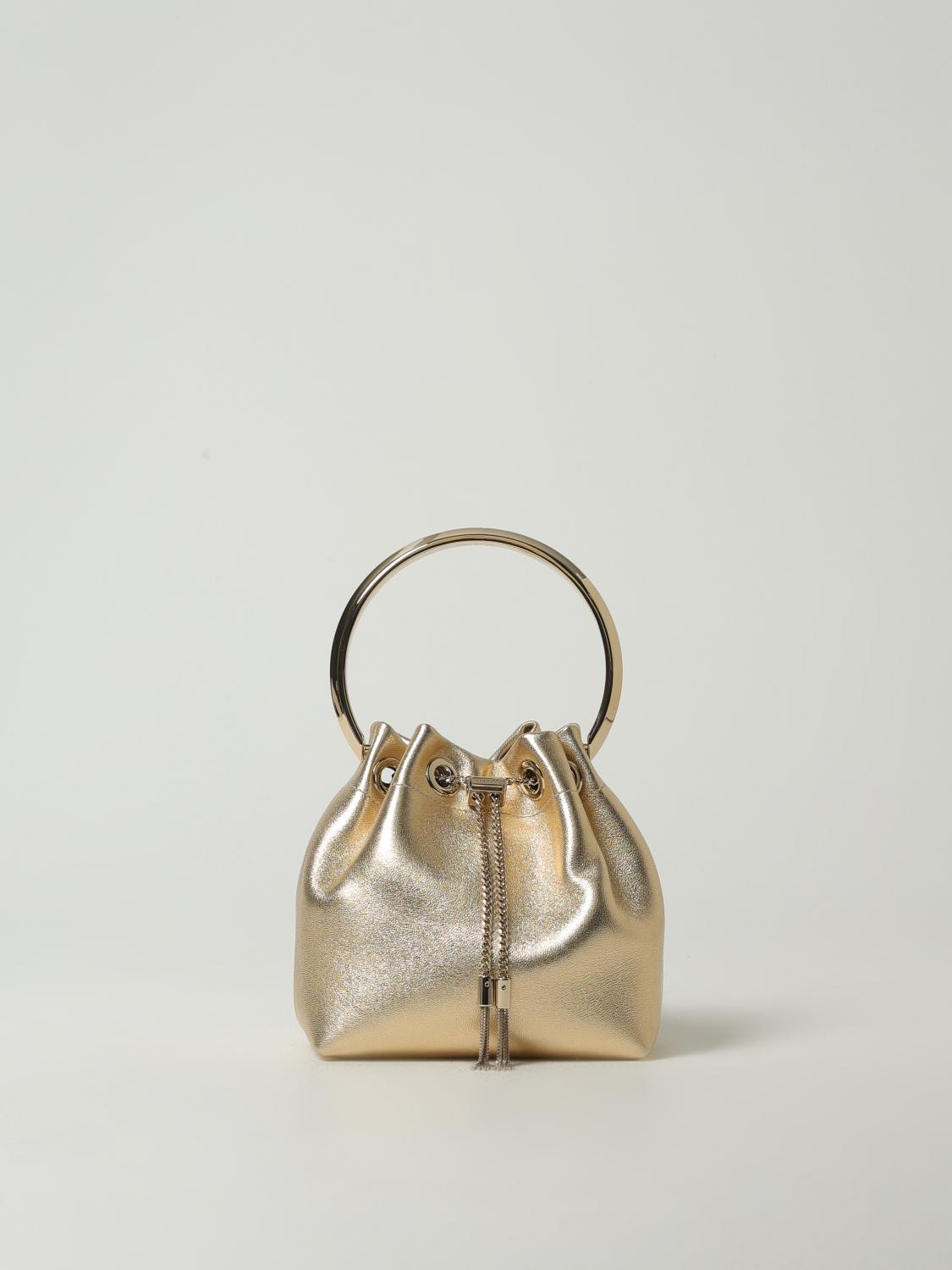 Jimmy Choo Handbag Woman Color Gold In Gold