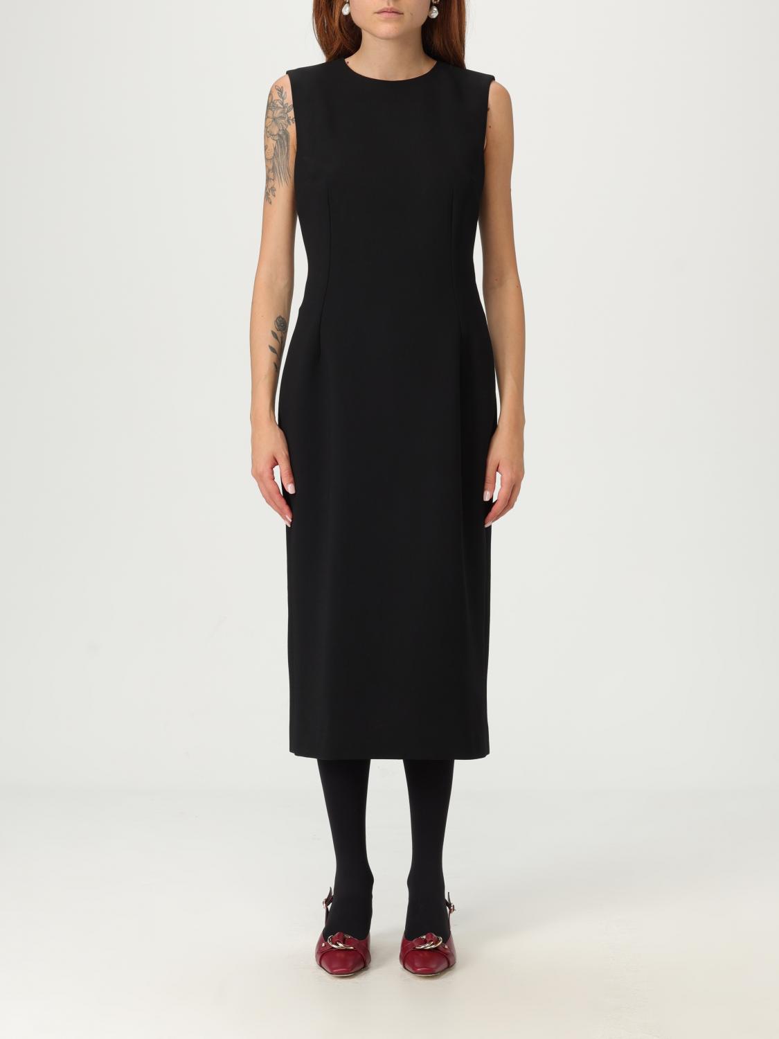 Dolce & Gabbana Elegant Sleeveless Shift Mini Dress In Black
