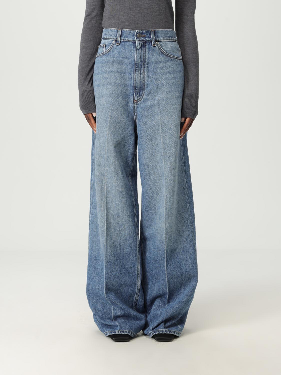 Stella Mccartney Jeans Woman Color Denim In Blue
