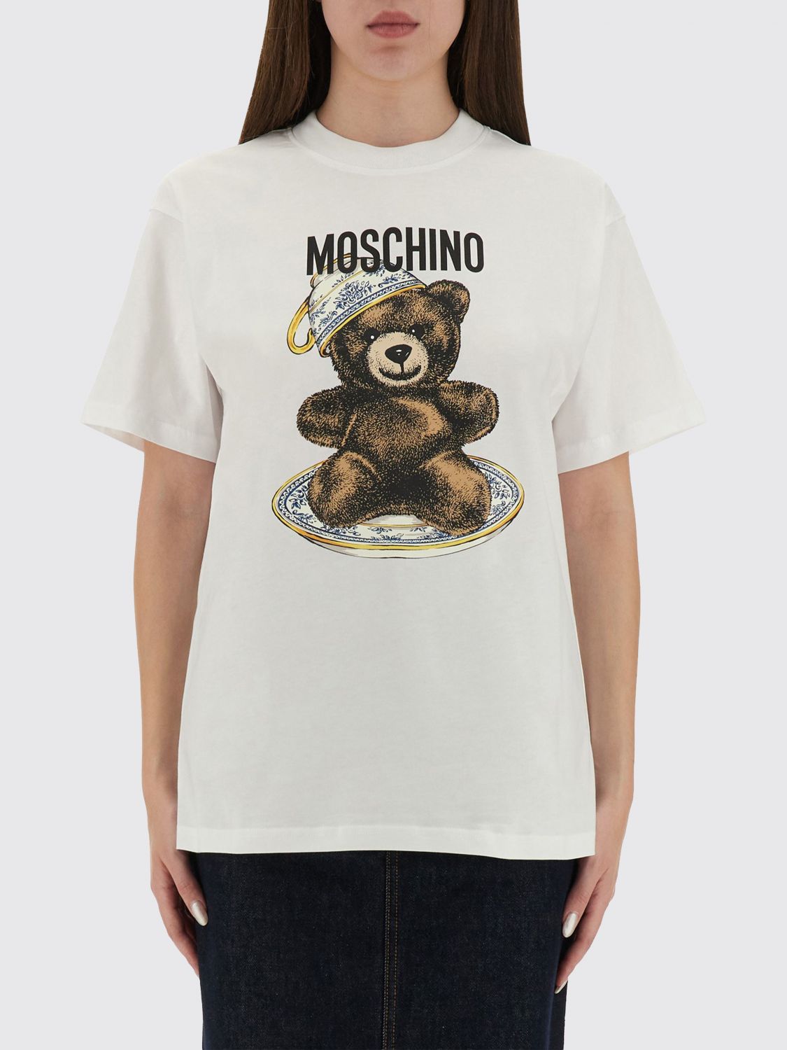 Moschino T-shirt  Couture Woman Color White