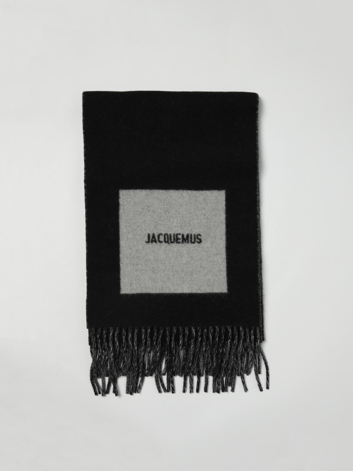 Scarf JACQUEMUS Men color Black