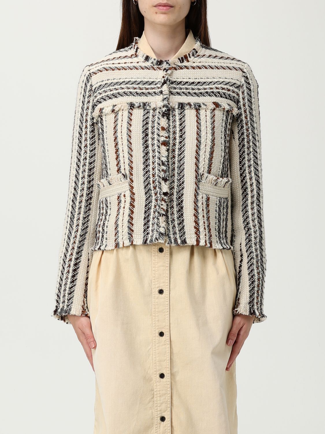Isabel Marant Étoile Jacket Isabel Marant Etoile Woman Color Beige In Neutral