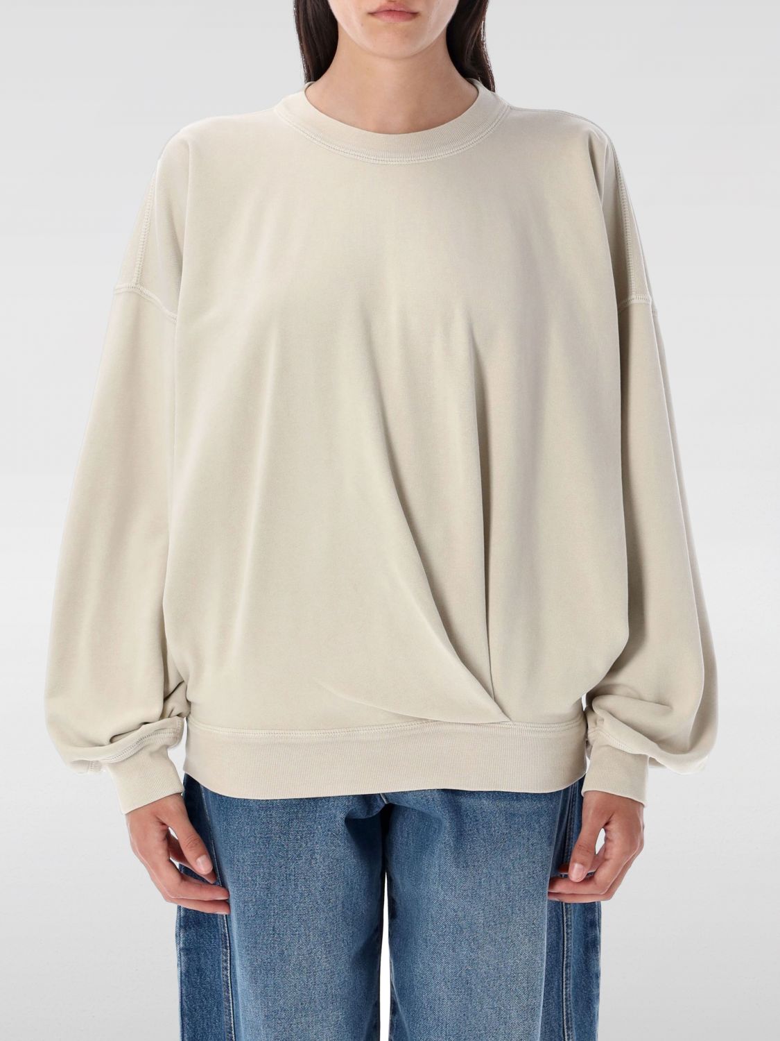 Isabel Marant Étoile Sweatshirt Isabel Marant Etoile Woman Color Beige In Neutral