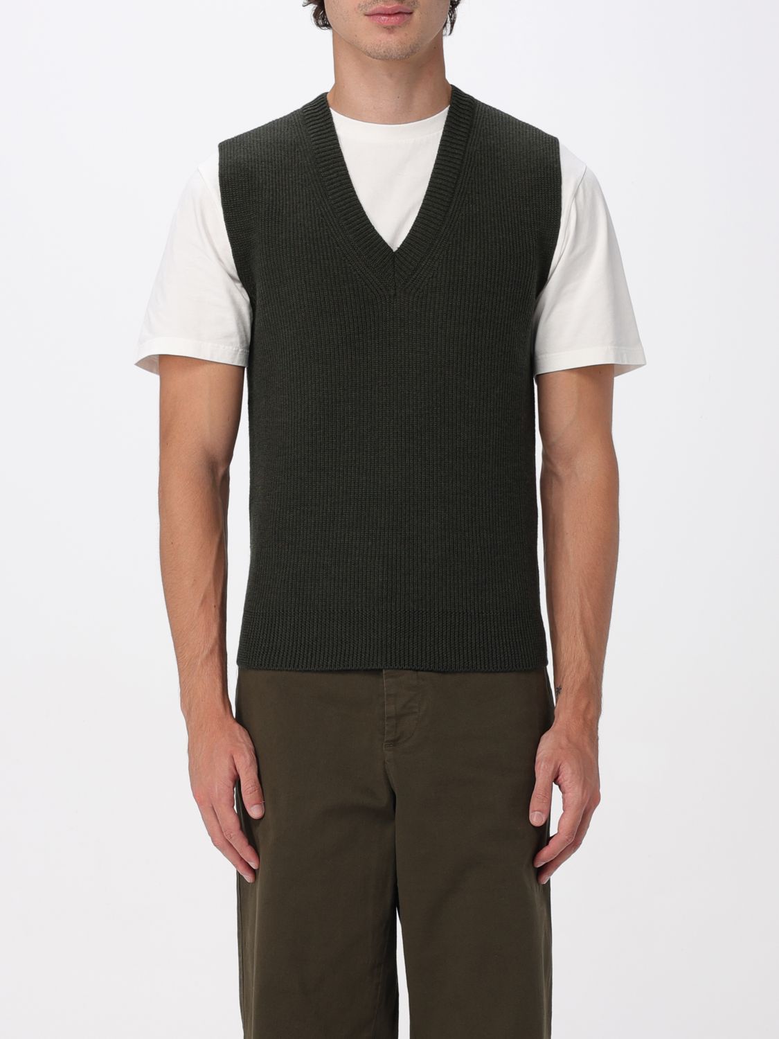 Barena Venezia Sweater Barena Men Color Green In Gray