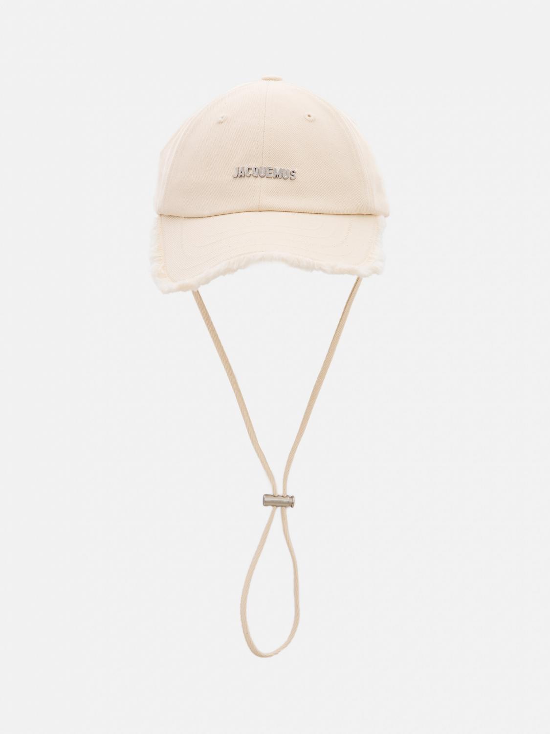 JACQUEMUS JACQUEMUS Hat Woman color White　JACQUEMUS 帽子 女性 カラー ホワイト