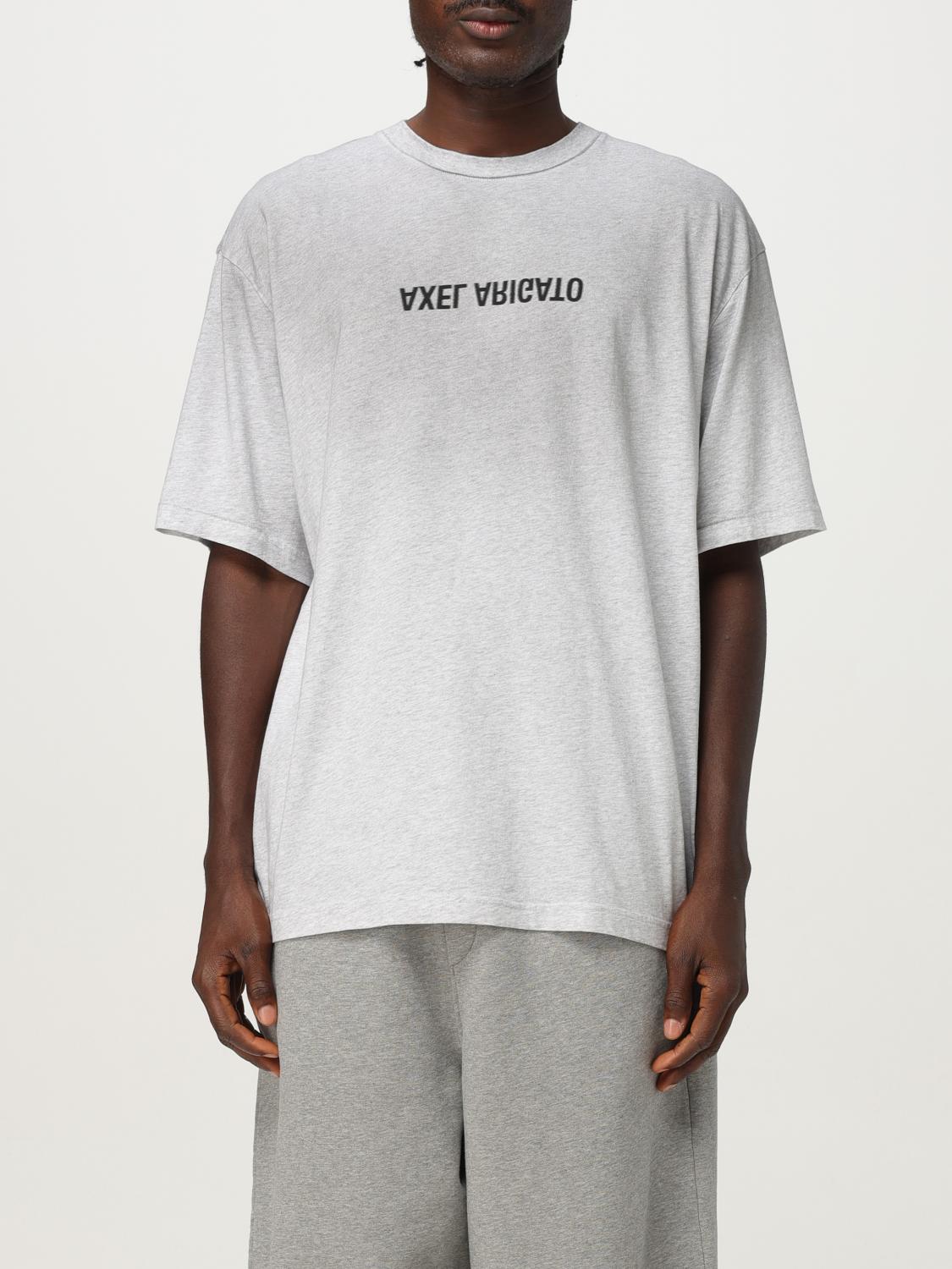 Axel Arigato T-shirt Men Color Grey In Gray