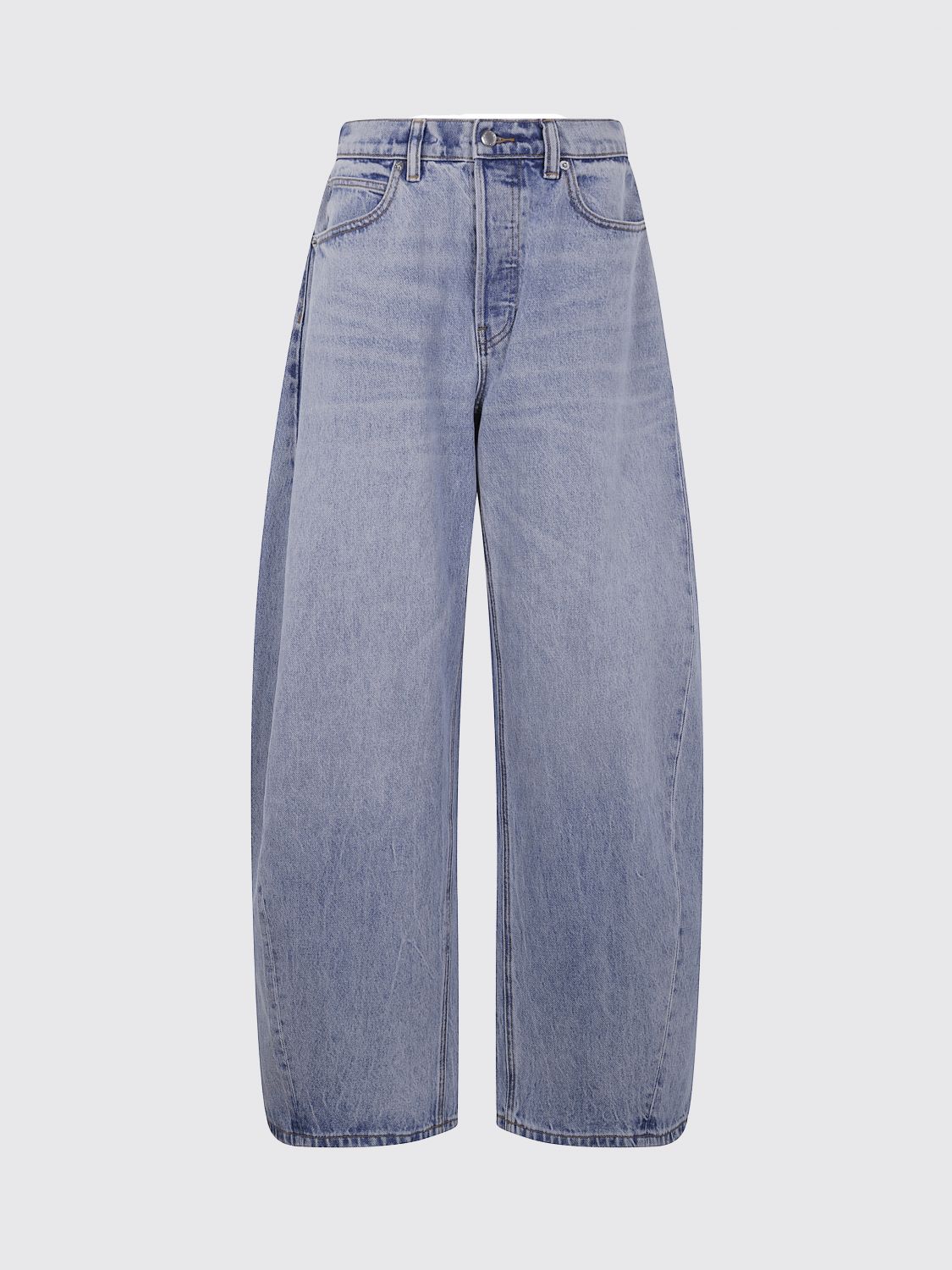 Alexander Wang Blowup Mid Rise Jean Clothing In Blue