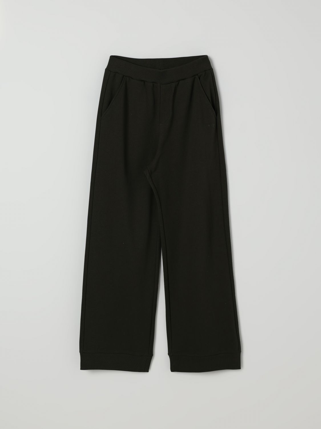 Balmain Pants Kids Color Green In Black