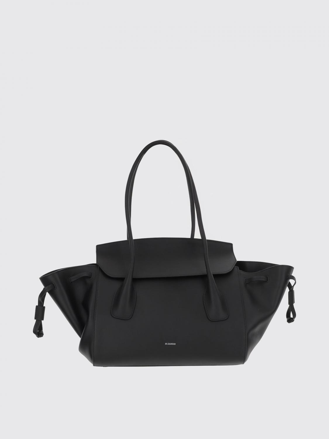 Jil Sander Shoulder Bag Woman Color Black In Black