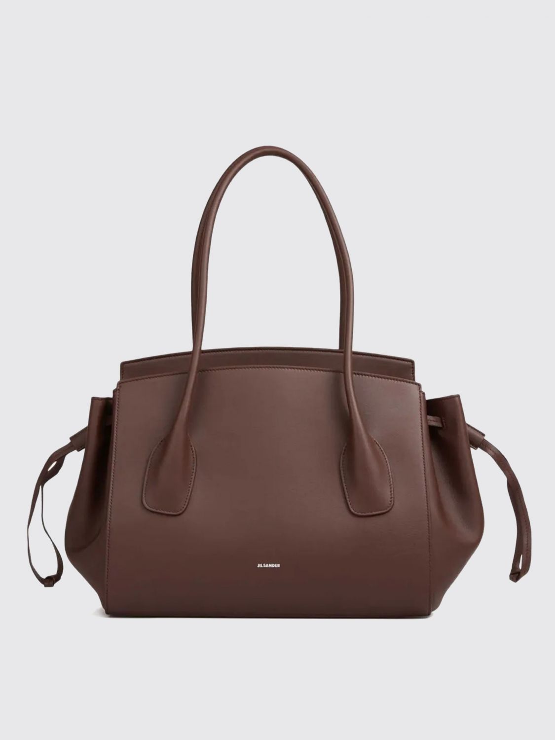 Jil Sander Shoulder Bag Woman Color Brown In Brown