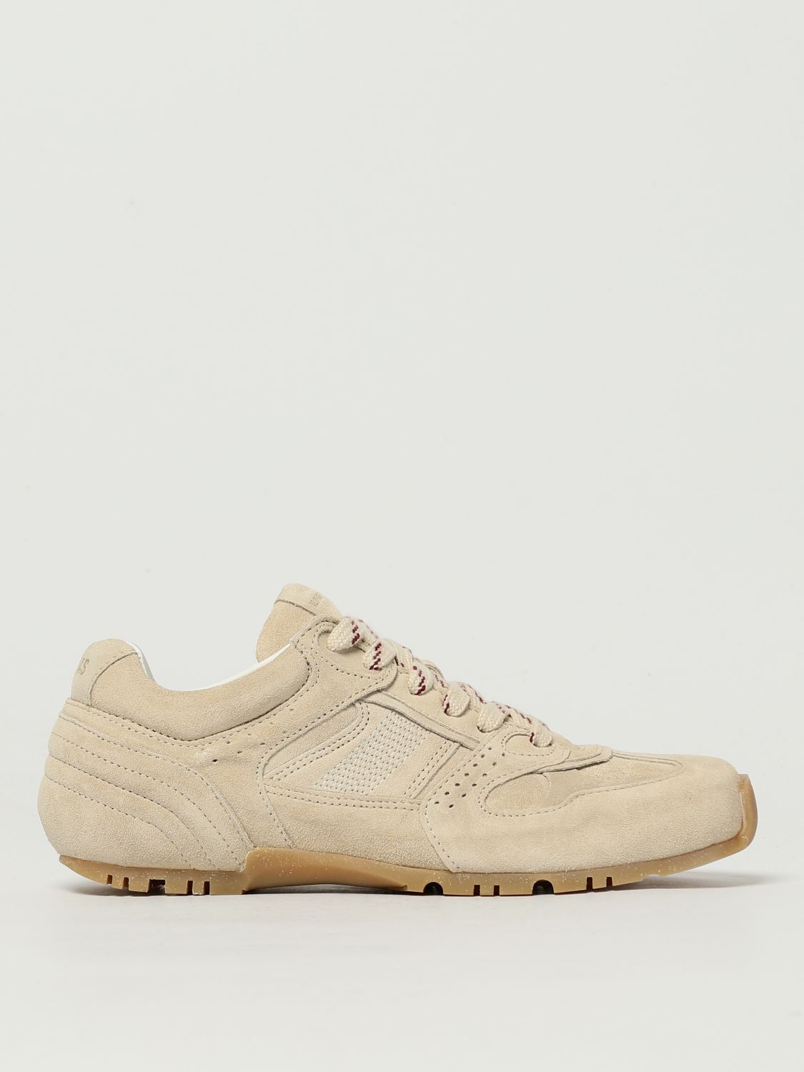 Alohas Suede Lace-up Sneakers In Neutral