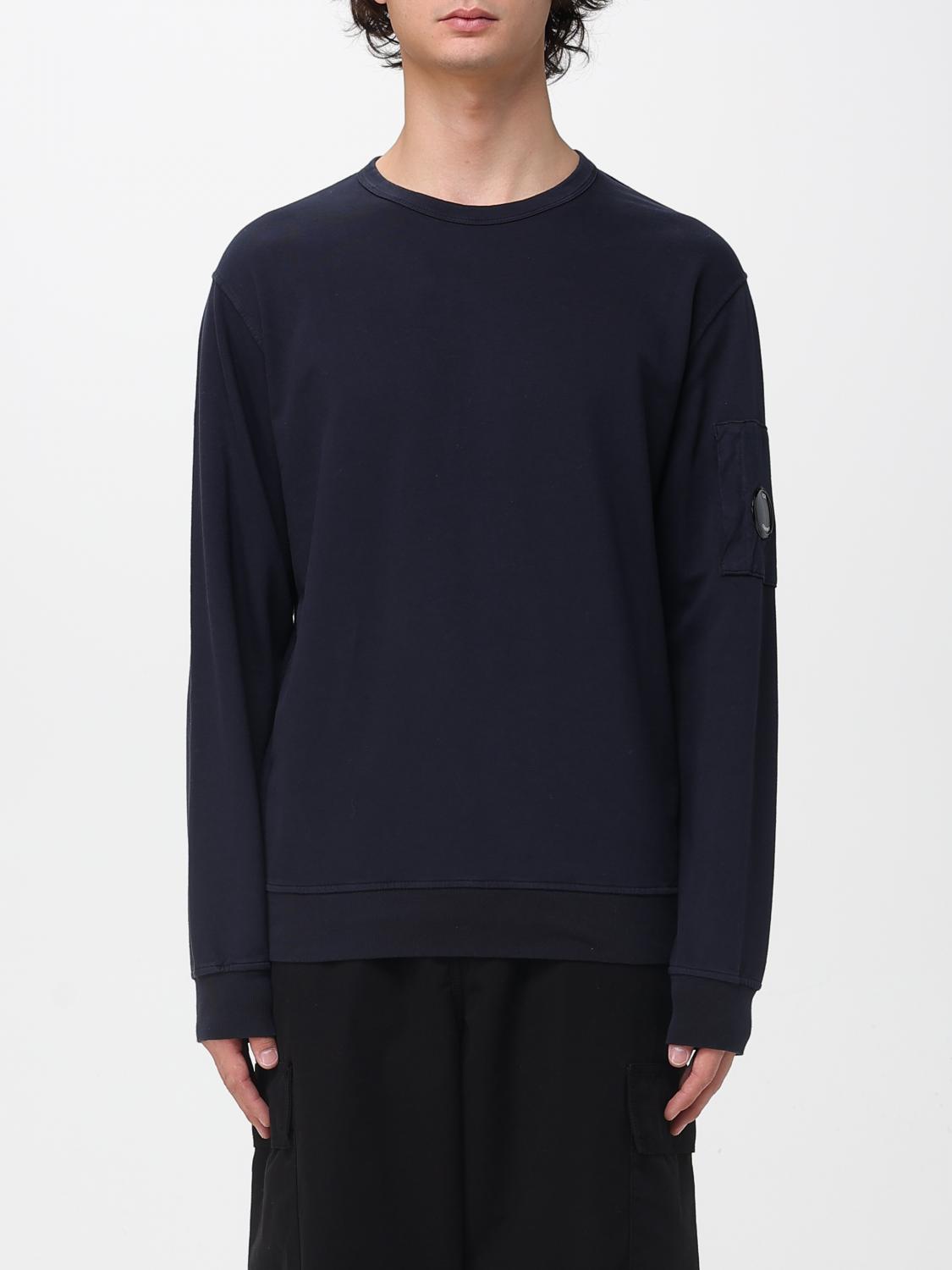C.p. Company Sweatshirt C. P. Company Men Color Blue In Blue