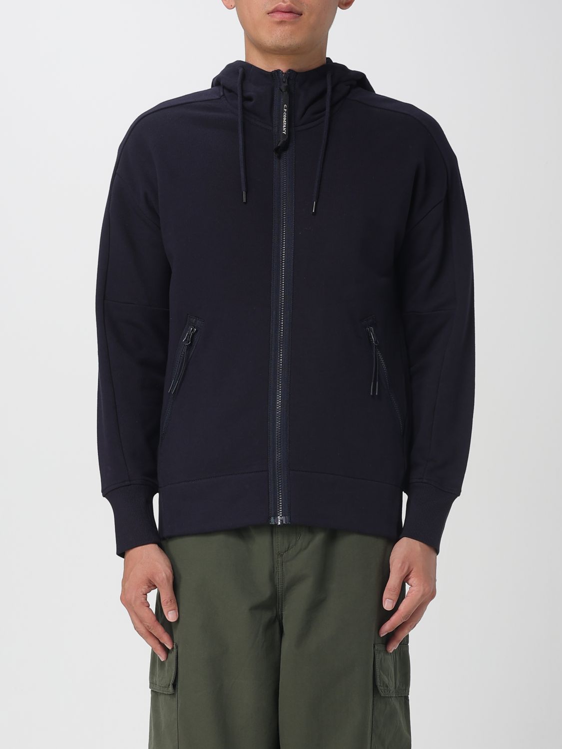 C.p. Company Sweatshirt C. P. Company Men Color Blue In Blue