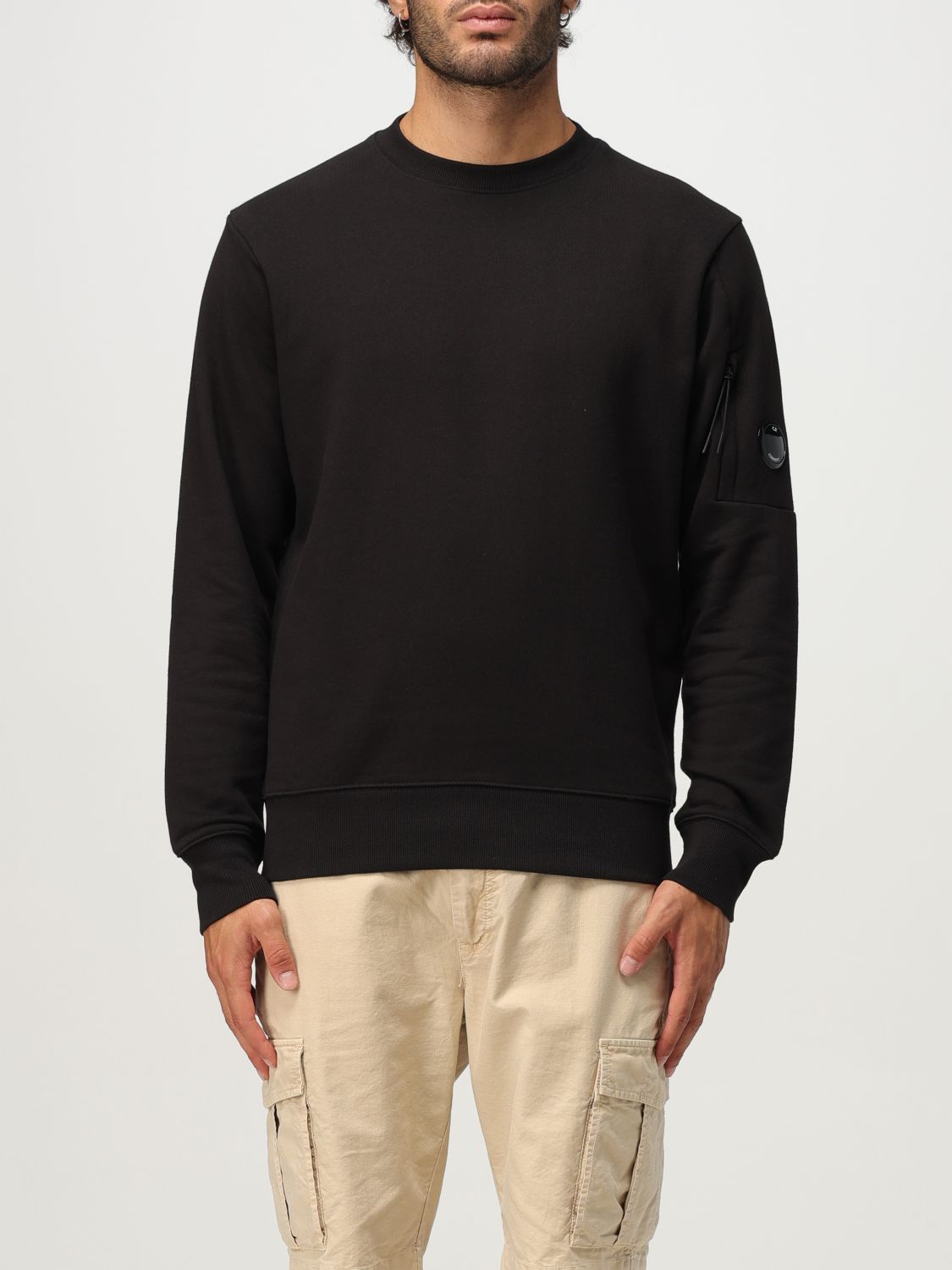 C.p. Company Sweatshirt C. P. Company Men Color Black In Black