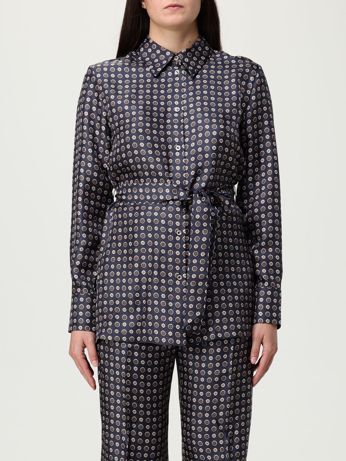 Max Mara Sweater Woman Studio In Blue