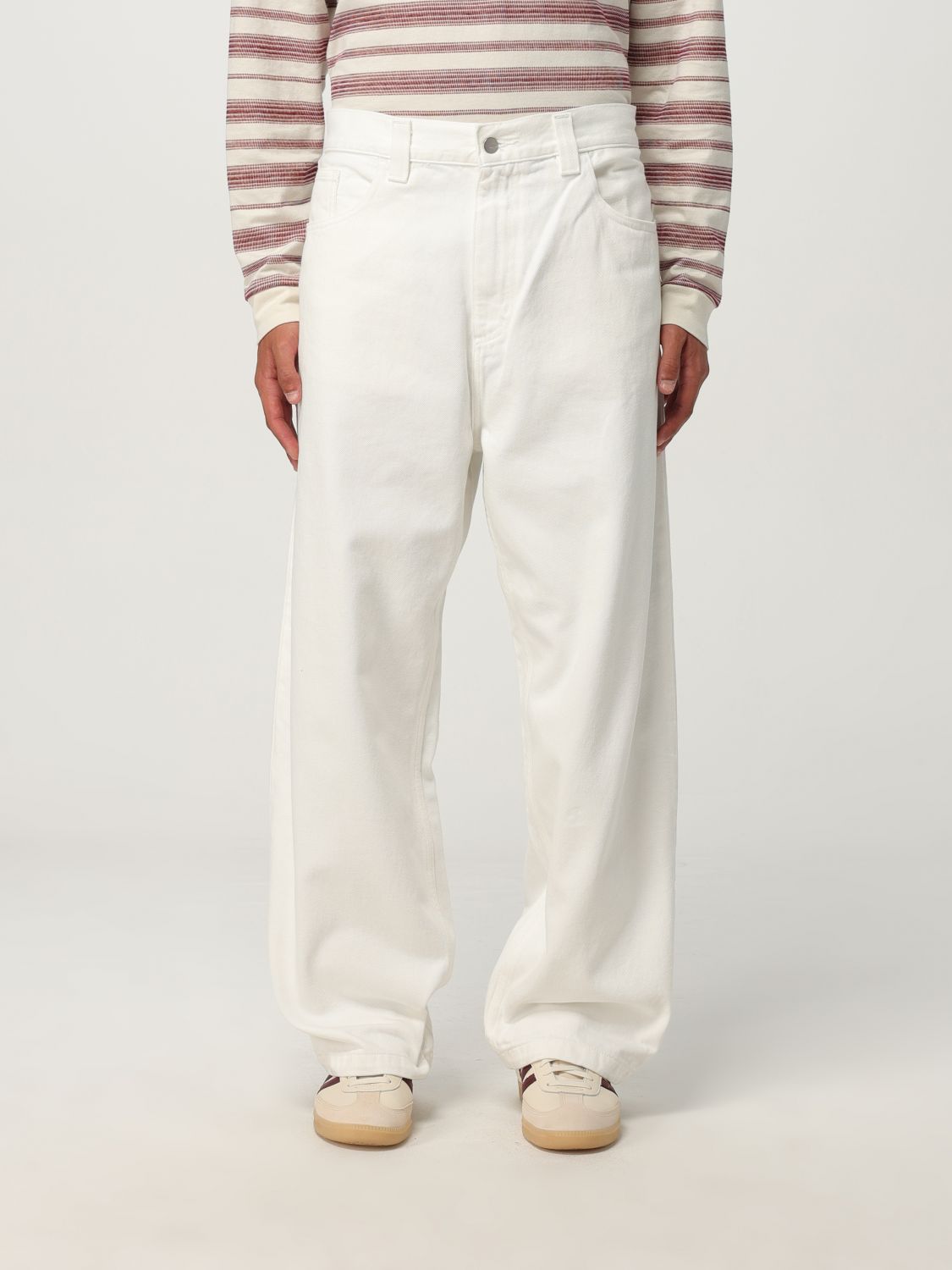 Carhartt Pants Wip Men Color White In White