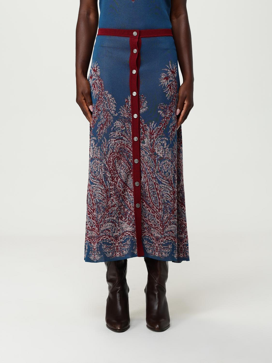 Etro Knee Length And Midi Skirts In Purple