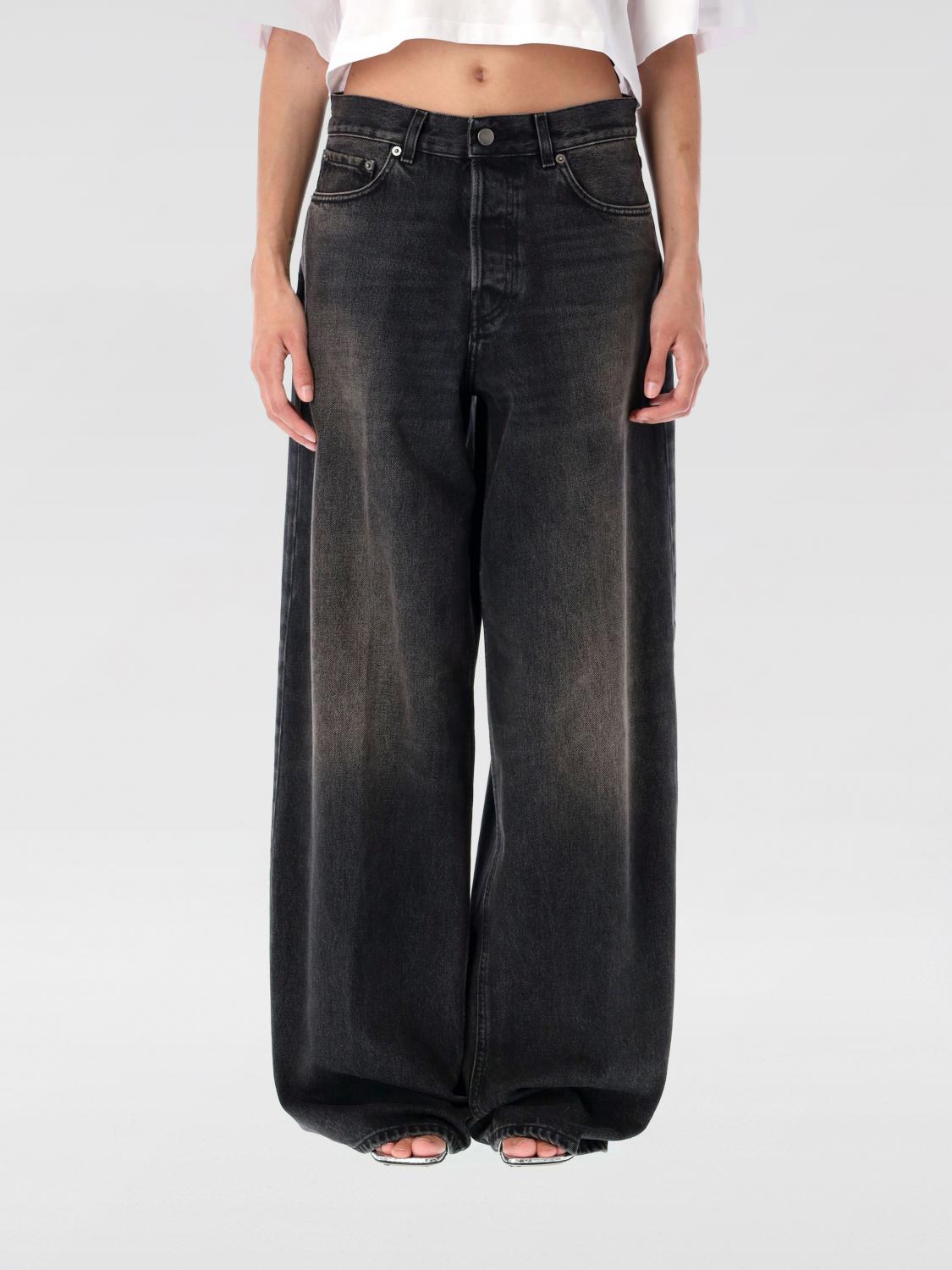 HAIKURE Jeans Damen Farbe Grau