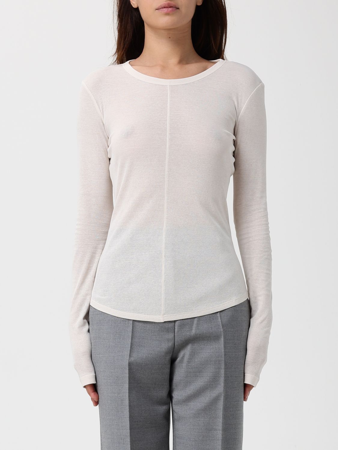 Weekend Max Mara Sweater Woman In Gray