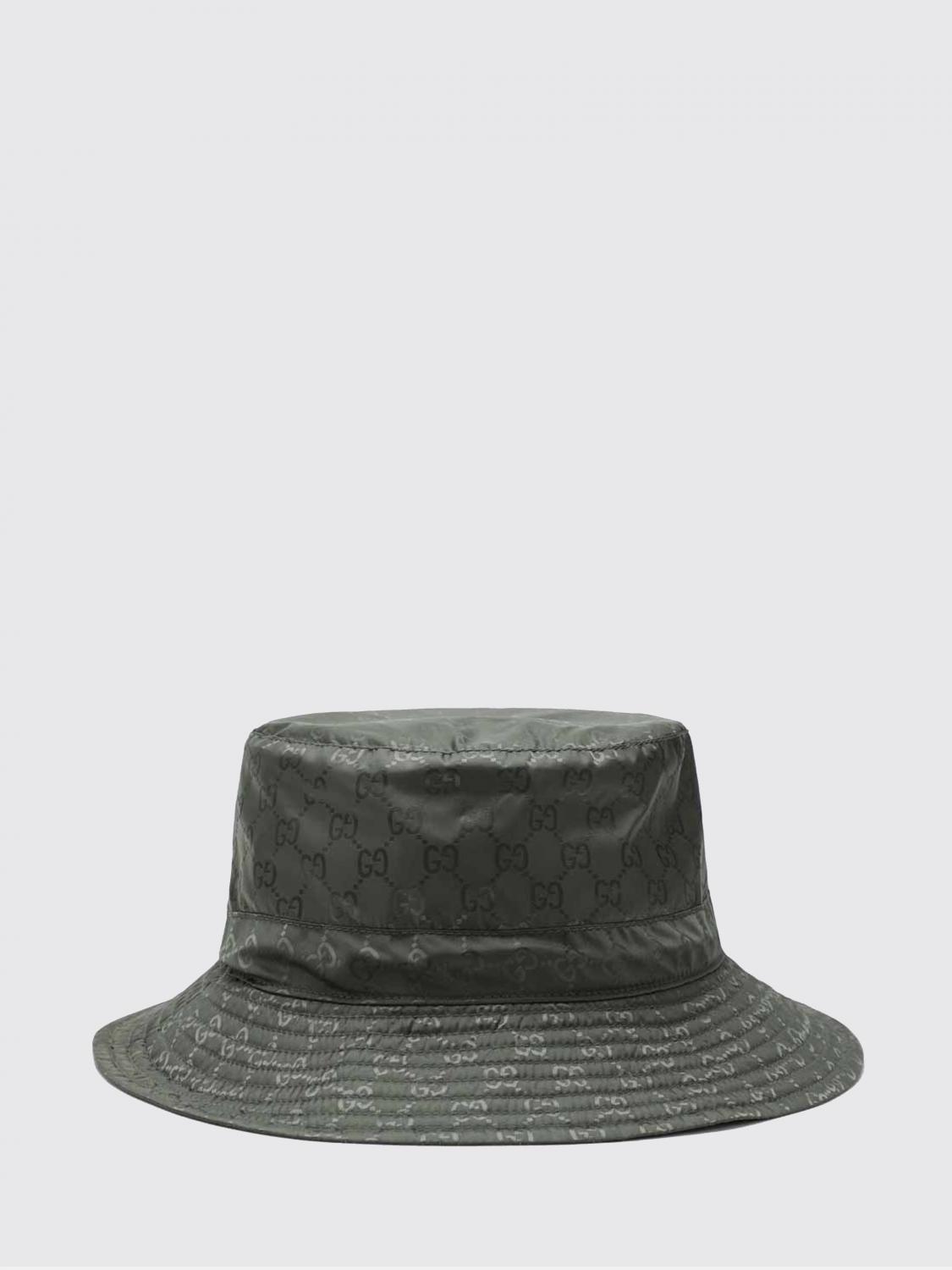 GUCCI Cappello GG reversibile in nylon con monogram all over
