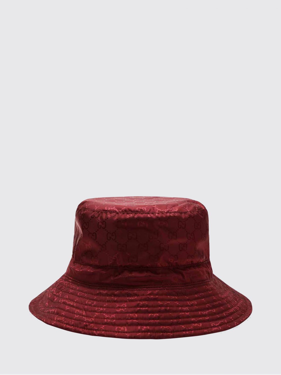 GUCCI Cappello GG reversibile in nylon con monogram all over