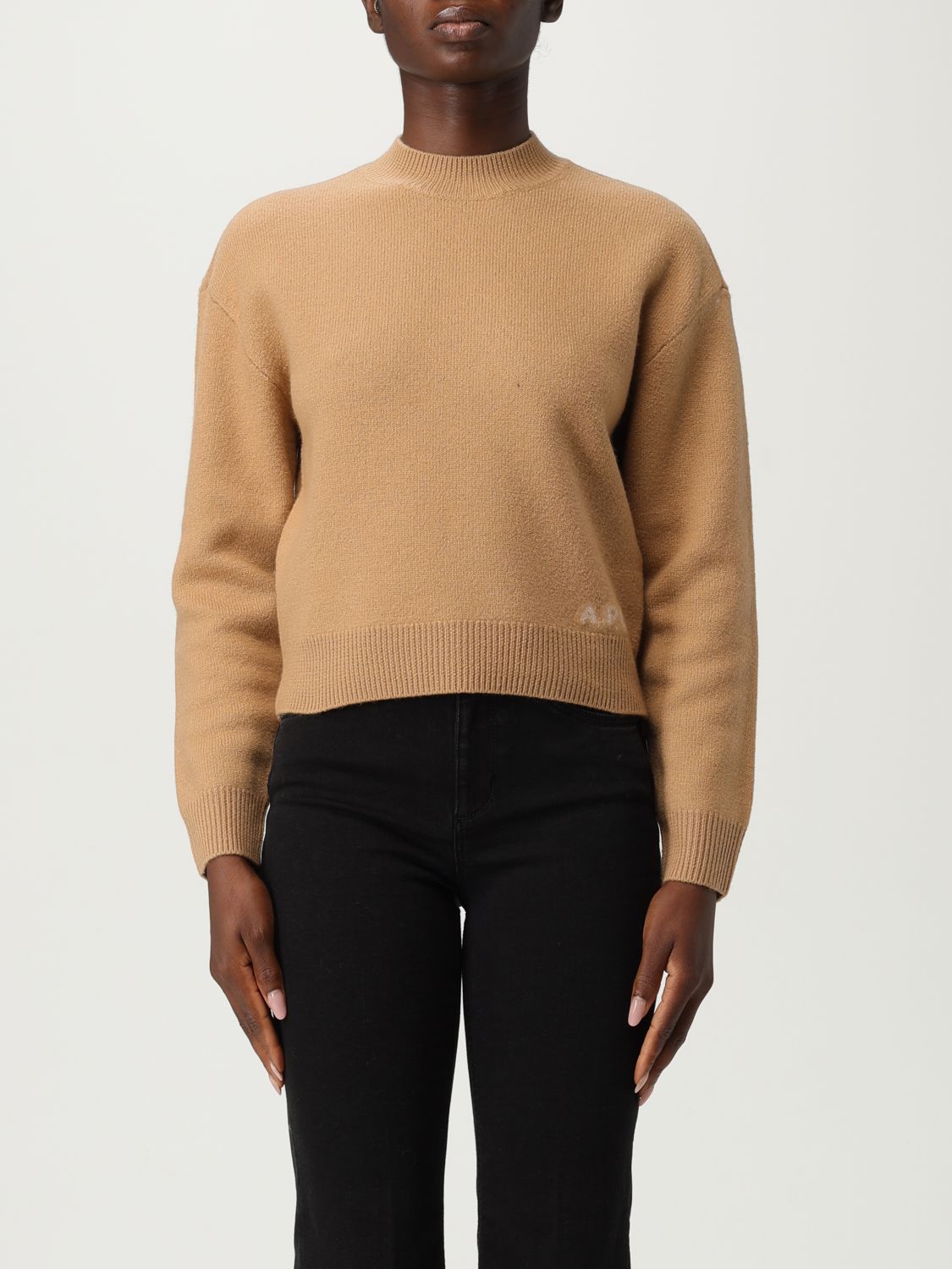 Apc Sweater A. P.c. Woman Color Camel In Brown