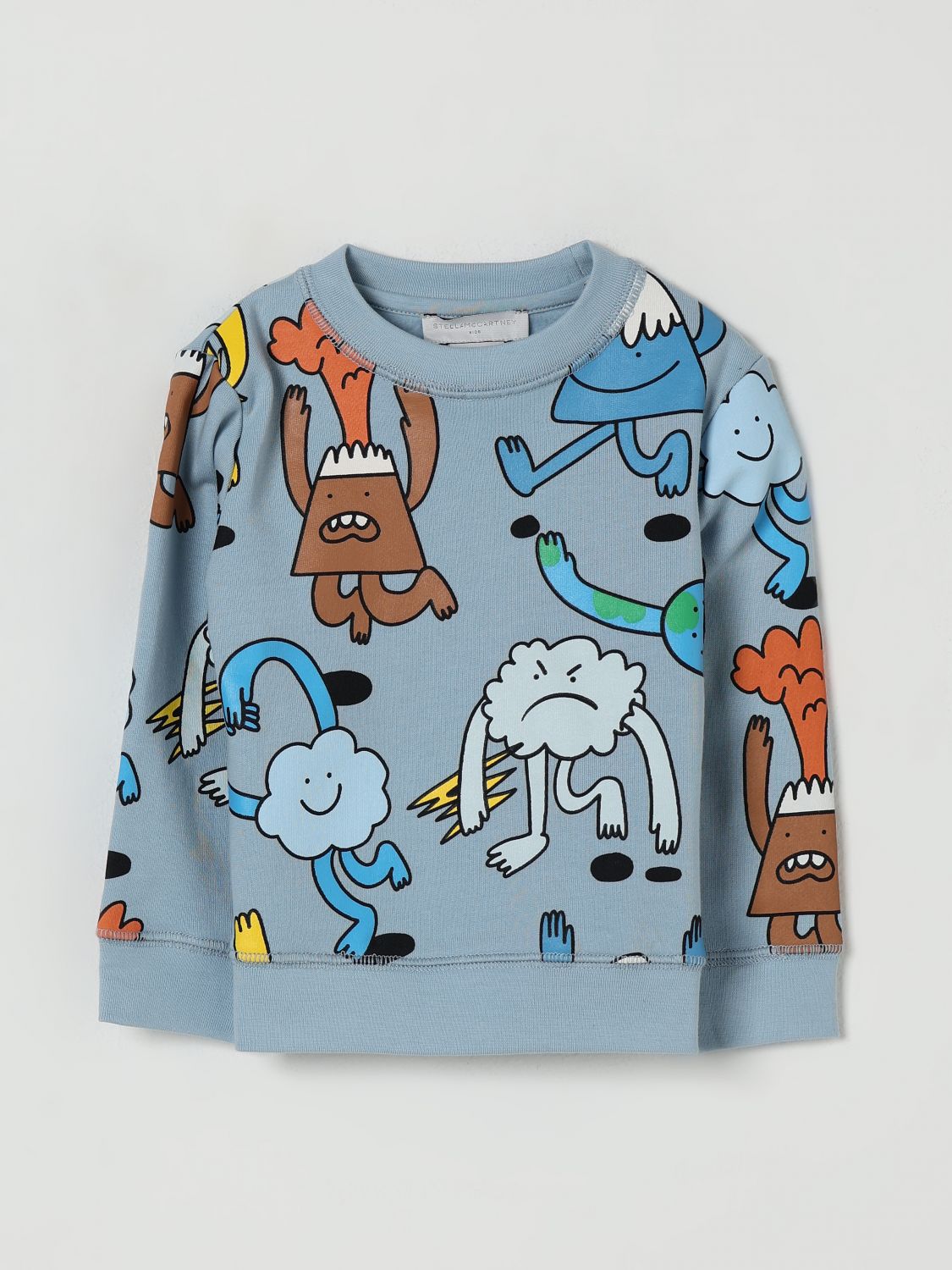 Stella Mccartney Sweater Kids Kids Color Gnawed Blue In Blue
