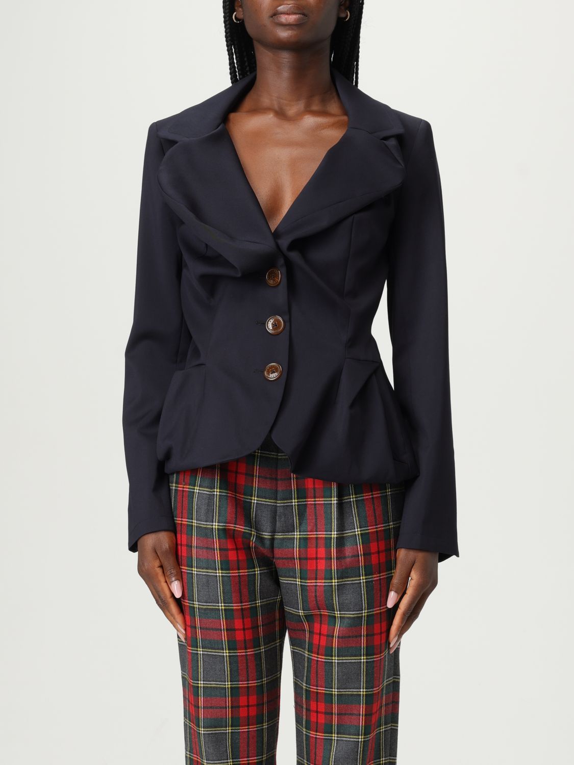 Vivienne Westwood Jacket  Woman Color Navy In Blue