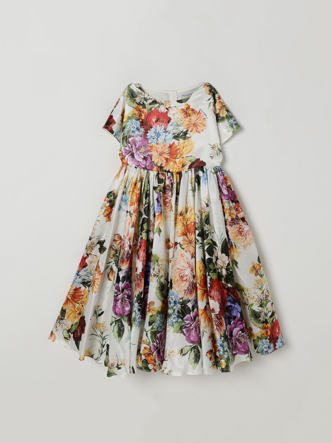 Dolce & Gabbana Dress  Kids Color Multicolor In White