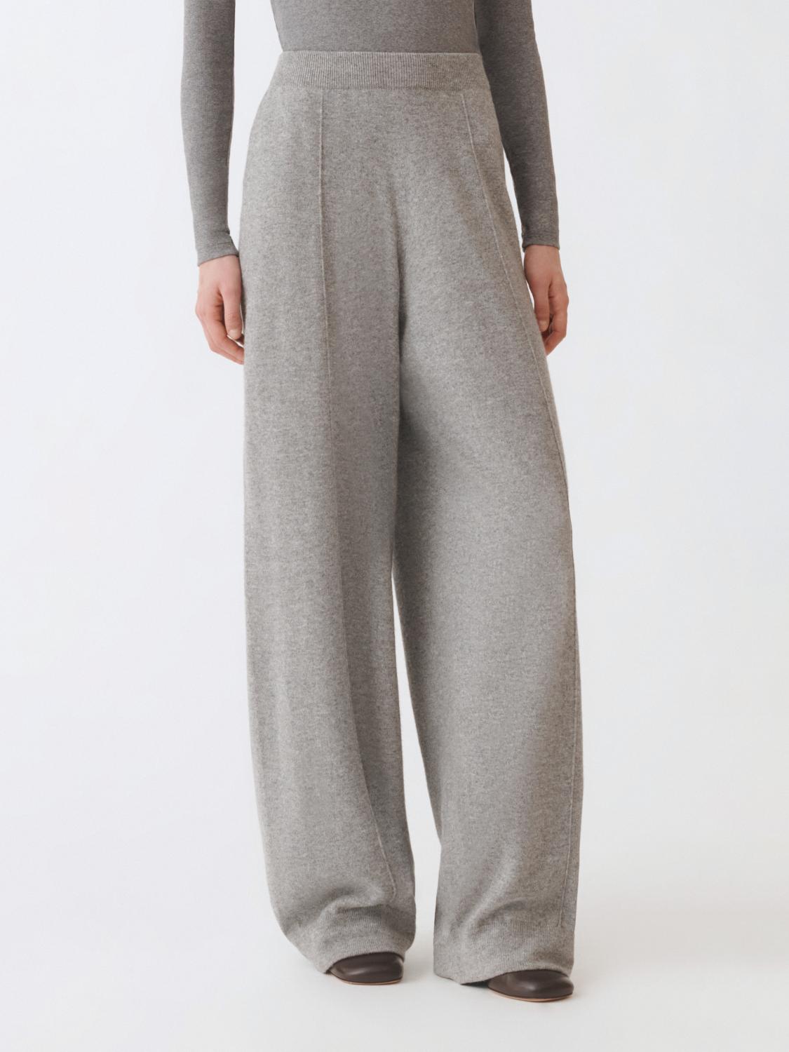 Fabiana Filippi Pants Woman Color Grey In Gray