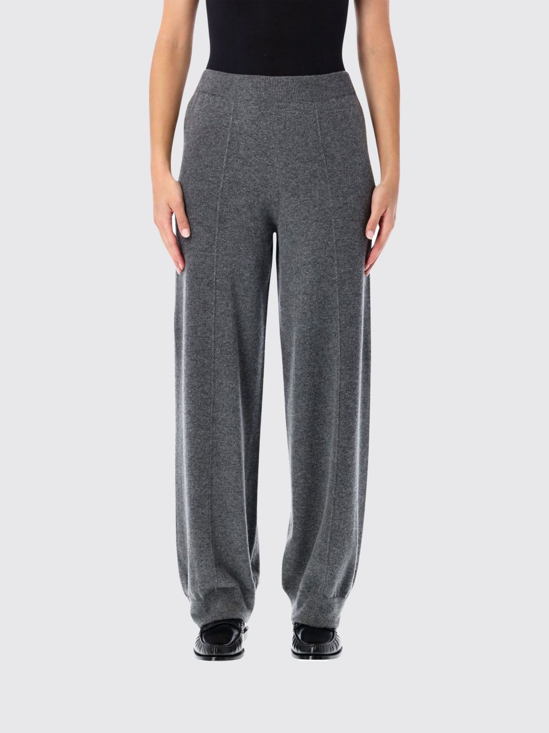 Fabiana Filippi Wide Jogging Pants In Gray