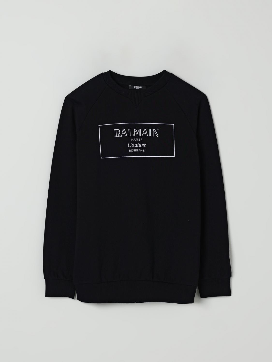 Balmain Sweater  Kids Color Black In Black
