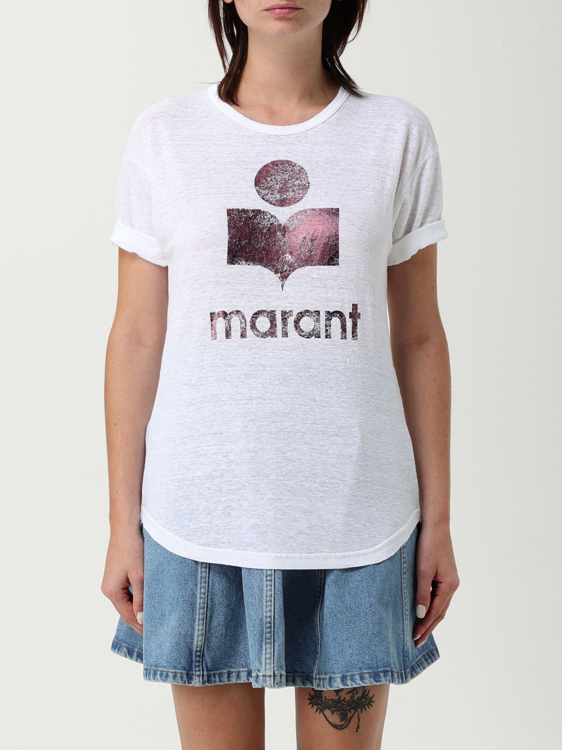 Isabel Marant Étoile T-shirt Isabel Marant Etoile Woman Color White