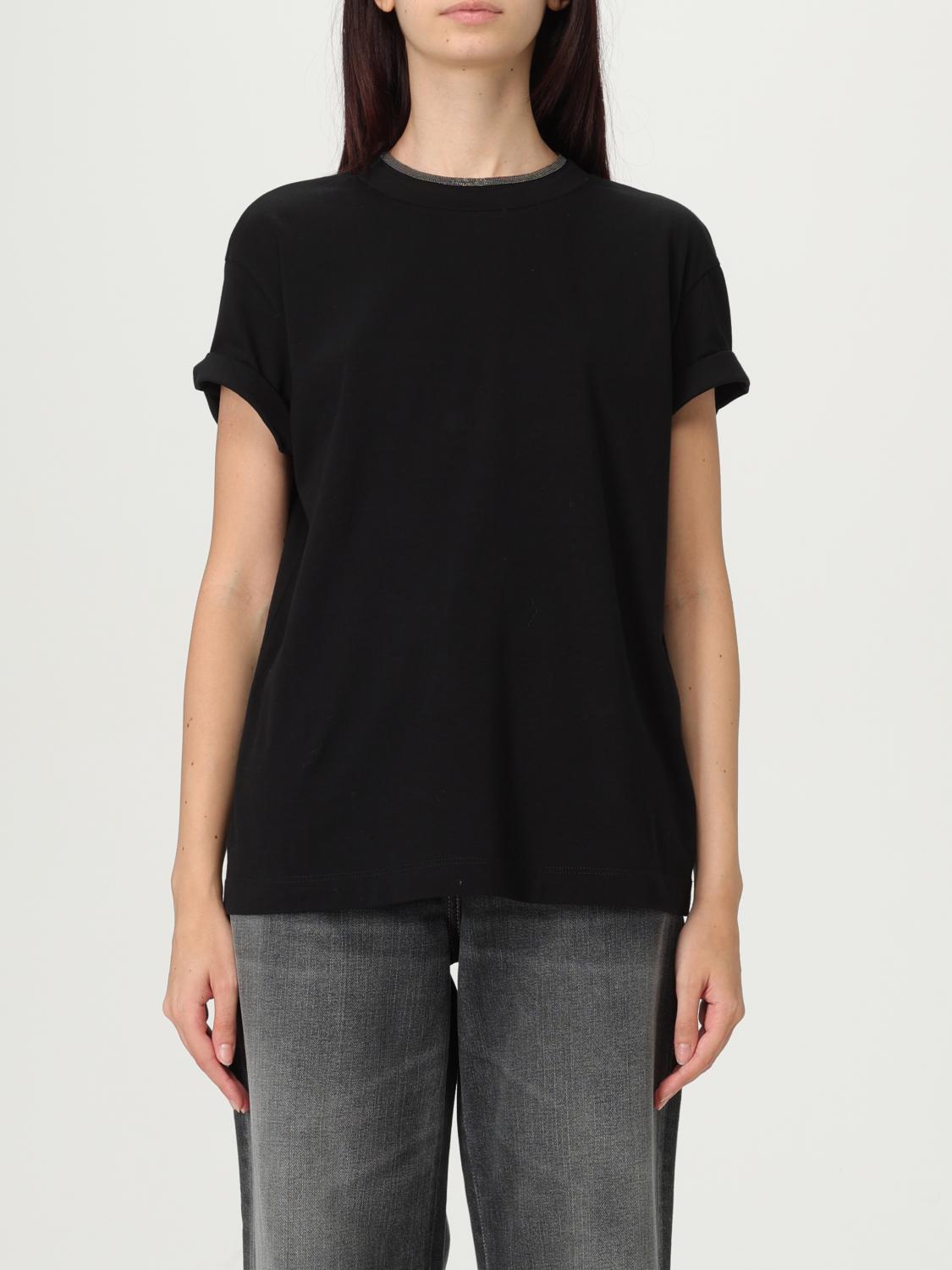 Brunello Cucinelli Jersey T-shirt In Black