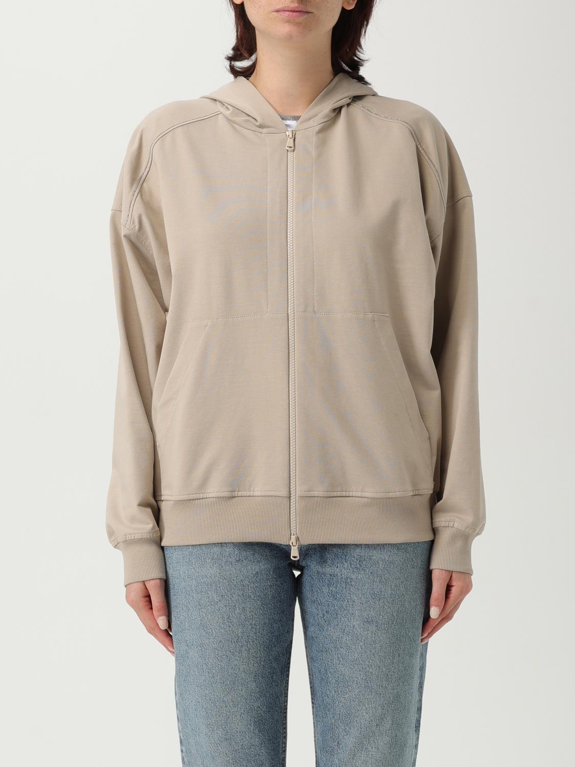 Brunello Cucinelli T-shirt  Woman Color White In Neutral