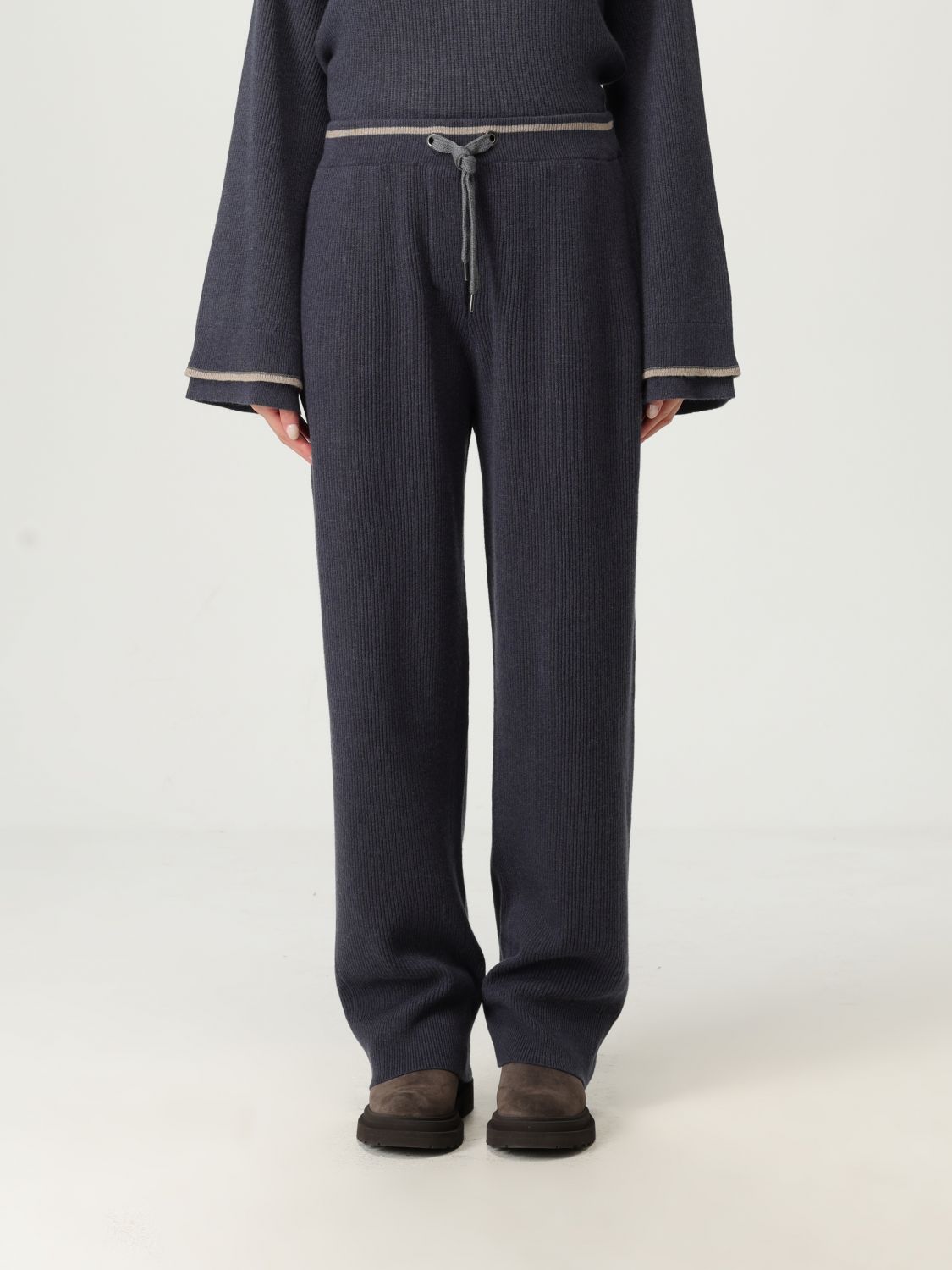 Brunello Cucinelli Cardigan  Woman Color Blue